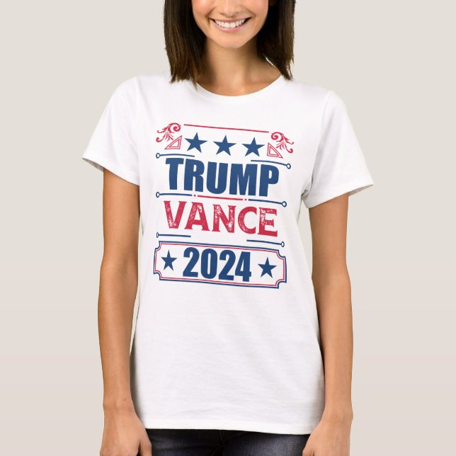 Camiseta Trump Vance 2024 (Anverso)