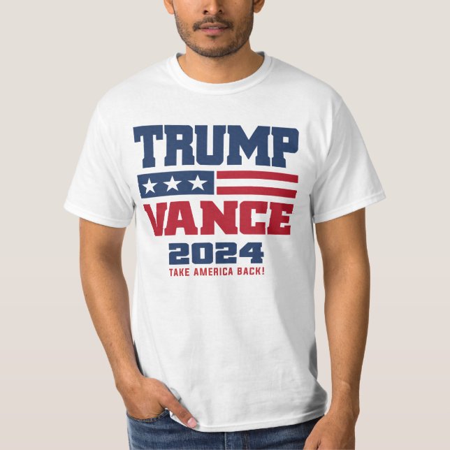 Camiseta Trump Vance 2024 (Anverso)