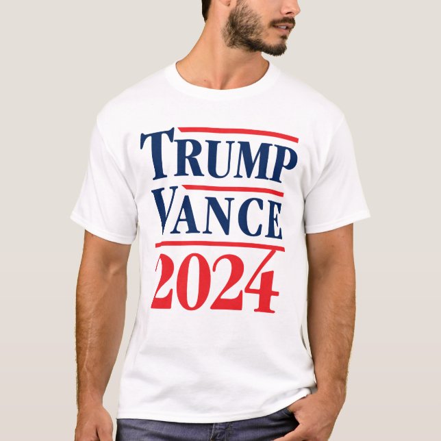 Camiseta Trump Vance 2024 (Anverso)