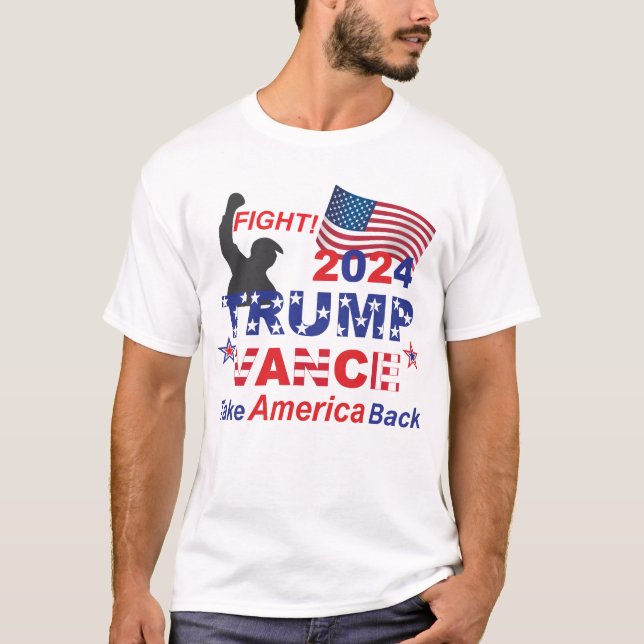 CAMISETA TRUMP VANCE 2024 (Anverso)