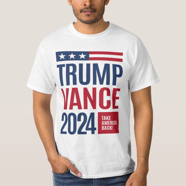 Camiseta Trump Vance 2024 (Anverso)
