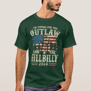 Camiseta Trump Vance 2024 ilegaliza la bandera estadouniden