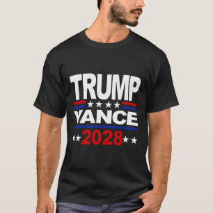 Camiseta Trump Vance, 2028, presidente republicano en su te