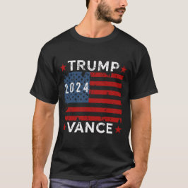 Camiseta Trump Vance 24 TShirt, elecciones de Trump 2024