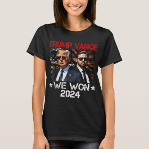 Camiseta Trump Vance Ganamos Inauguración Día 2025 47