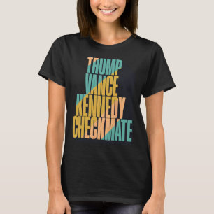 Camiseta Trump Vance Kennedy Jaque Mate Elección 2025 Repub