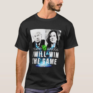 Camiseta Trump Vance vs Kamala Harris Waltz 2024 Ganaré T