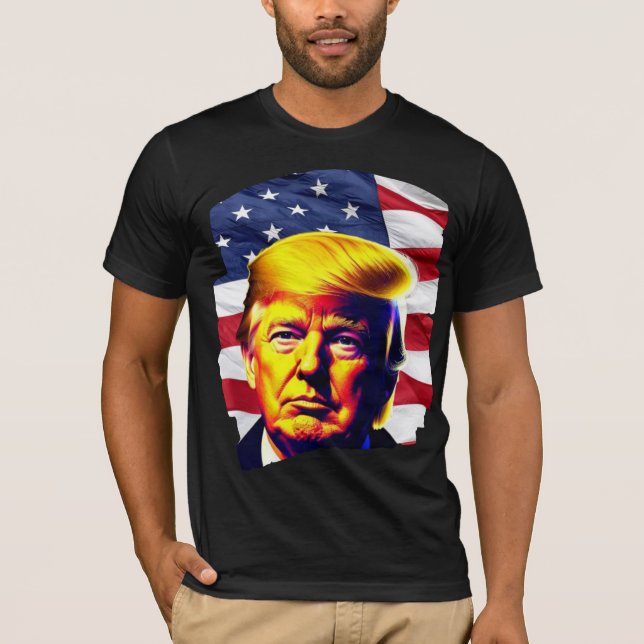 Camiseta Trump Victory Tshirt -Bella Canvas T (Anverso)
