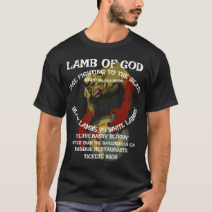 CAMISETA TRUMP VS OVEJAS NEGRAS LAMBS OVEJAS BLANCAS PELEAS