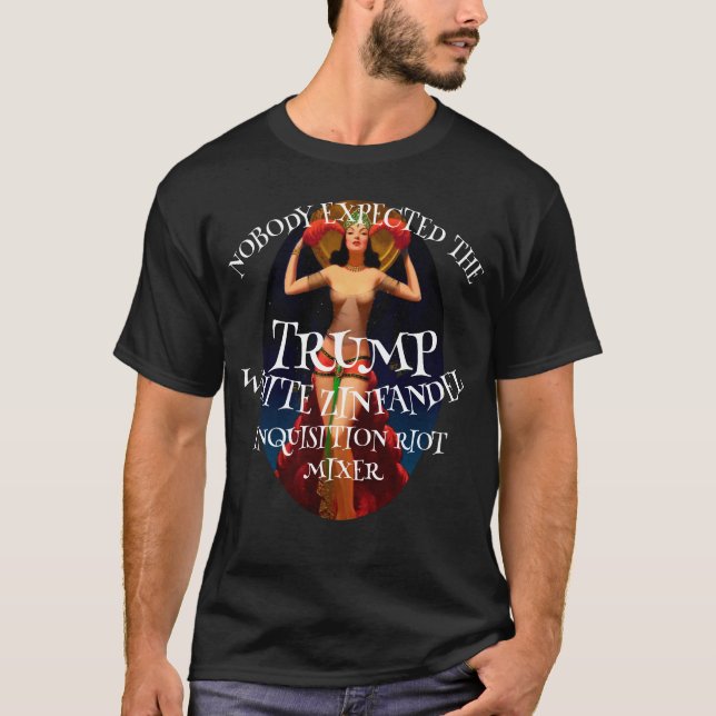 Camiseta Trump White Zinfandel Mezclador de vino C (Anverso)