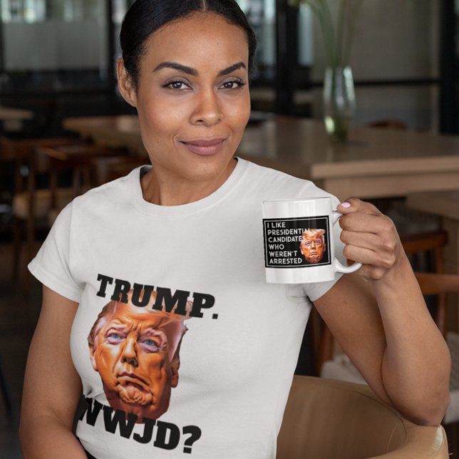 Camiseta "Trump. ¿WWJD?" Anti-Trump (Subido por el creador)