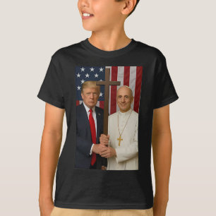Camiseta Trump Y Camisas Populares - El Papa Leo Xiv Dios b