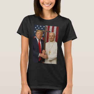 Camiseta Trump Y Camisas Populares - El Papa Leo Xiv Dios b