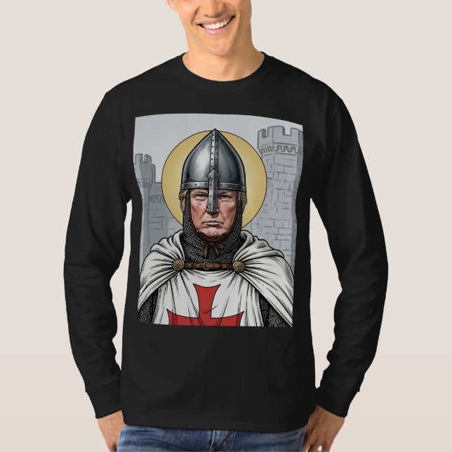 Camiseta Trump y los Templarios (Anverso)