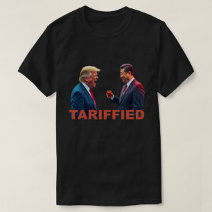 Camiseta trump y Xi Jinping arancelaron
