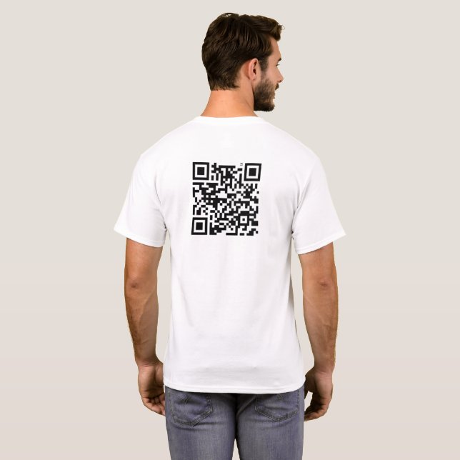 Camiseta Trump YMCA Troll QR Shirt (Reverso completo)