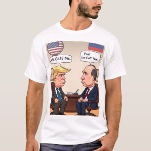 Camiseta Trump Zelensky Meeting T-Shirt