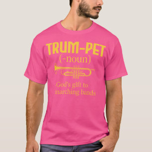 Camiseta Trumpet - Banda de Marcha Lover Trumpeter Jazz