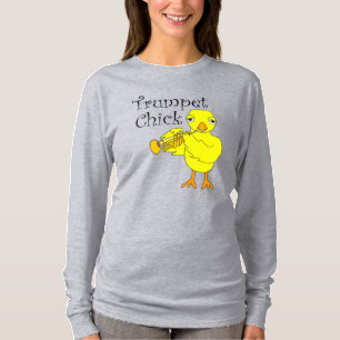 Camiseta Trumpet Chick Text