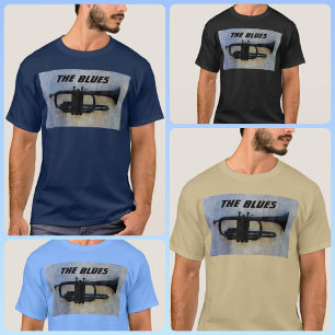 Camiseta Trumpet de Artsy Blues