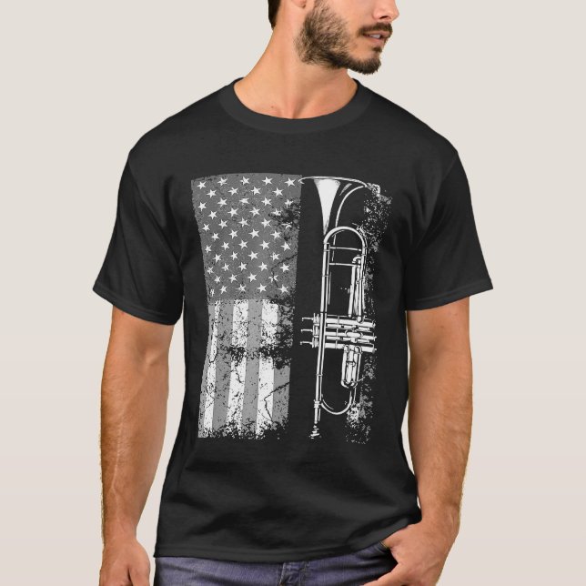 Camiseta Trumpet - Famoso Trumpet Player para Hombres Mujer (Anverso)