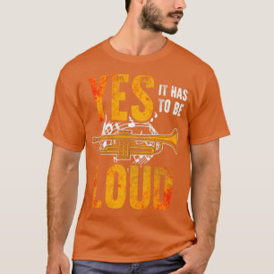 Camiseta Trumpet gracioso
