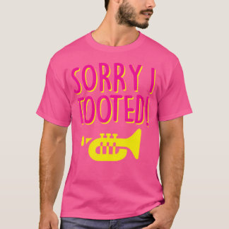 Camiseta Trumpet gracioso de la banda de Marcha