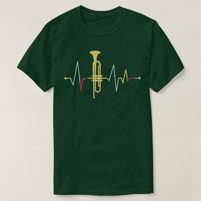 Camiseta Trumpet Heartbeat 5 (Diseño del anverso)