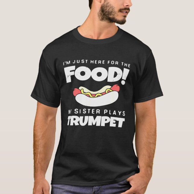 Camiseta Trumpet - Hermano hermano de banda de la escuela e (Anverso)