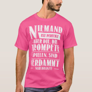 Camiseta Trumpet jugador músico trompeta de trompeta de ins