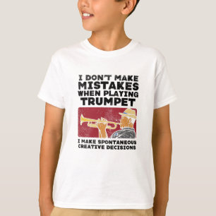Camiseta Trumpet - Jugando Una Trumpeta