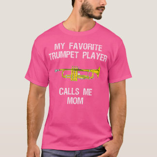 Camiseta Trumpet Mom - Favorito gracioso