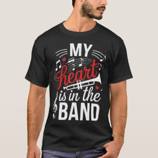 Camiseta Trumpet Mom Trumpeter Musical Instrument