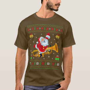 Camiseta Trumpet Music, amante de los feos Santa Rige, Trum