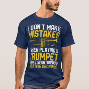 Camiseta Trumpet, músico retro, cita graciosa a Trumpeter