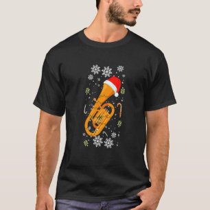 Camiseta Trumpet Navidades de Santa Hat
