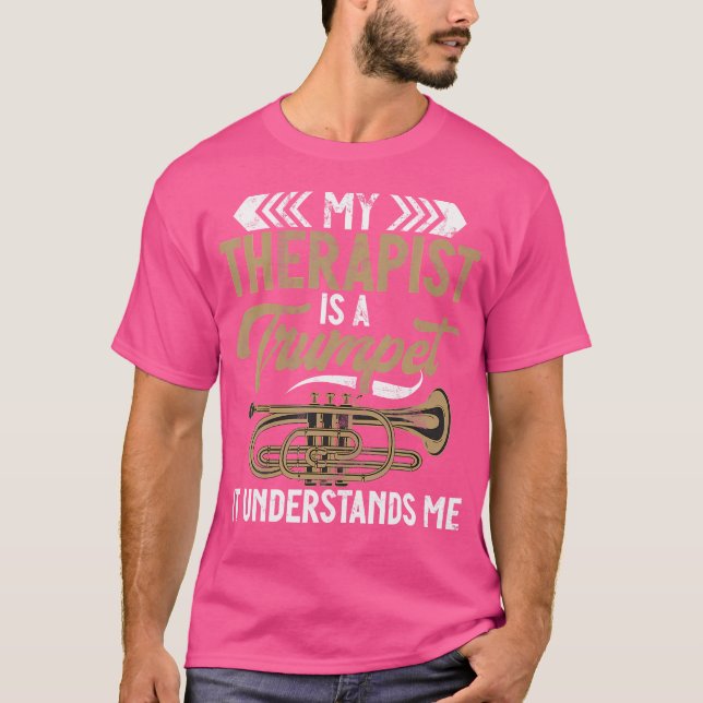 Camiseta Trumpet Player para Hobby Trumpeter Trumpet (Anverso)
