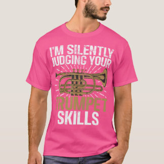 Camiseta Trumpet Player Regalos Para Hobby Trumpeter Retro