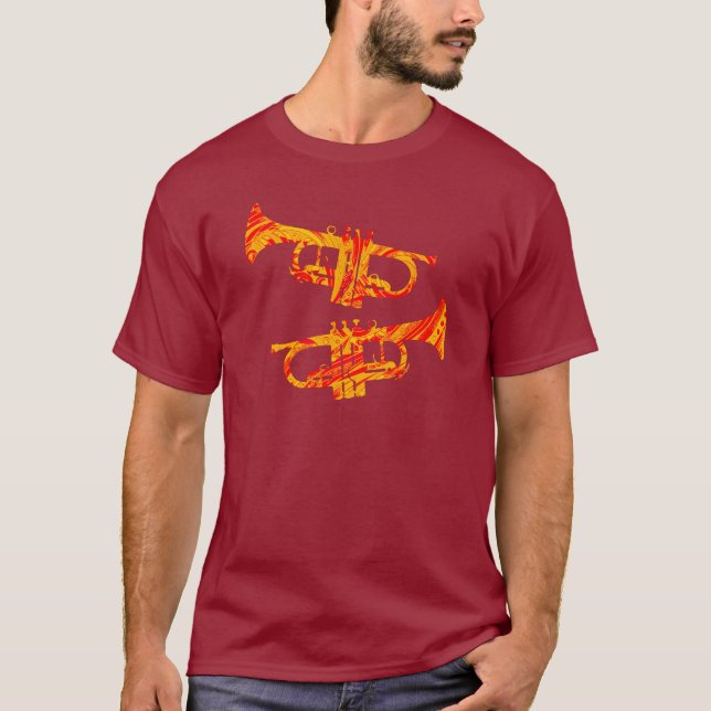 Camiseta Trumpet Player Special Modern Music Brass (Anverso)