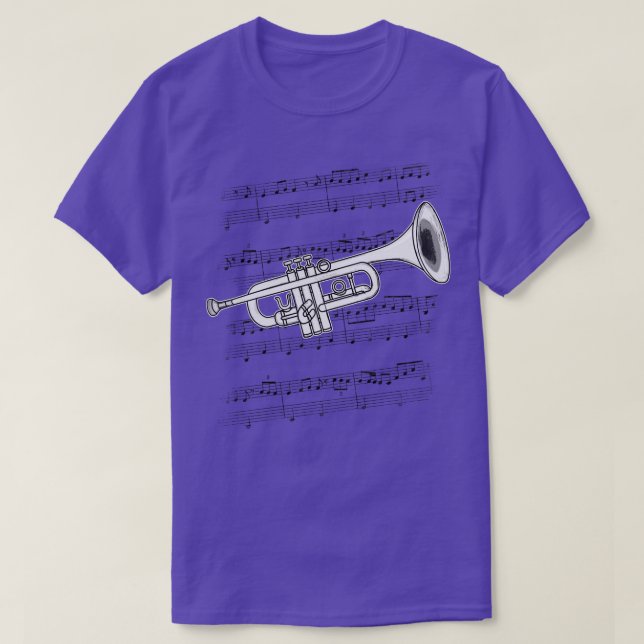 Camiseta Trumpet Player Trumpeter Brass Musisisist (Diseño del anverso)