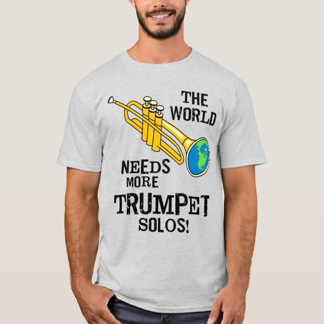 Camiseta Trumpet Solos (Anverso)