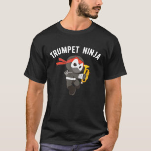 Camiseta Trumpet Trumpeter de arte marcial de Ninja Tee Gif