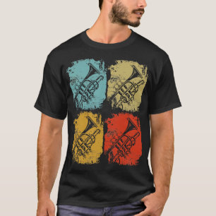 Camiseta Trumpet Trumpeter Retro Vintage