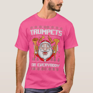 Camiseta Trumpetas Para Todos Los Navidades Feo Trump