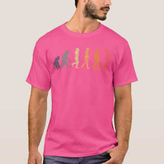 Camiseta Trumpete de Trumpeter de la evolución retro