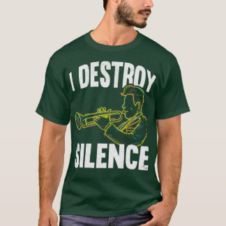 Camiseta Trumpeter divertido de música jazz cita a trompeta