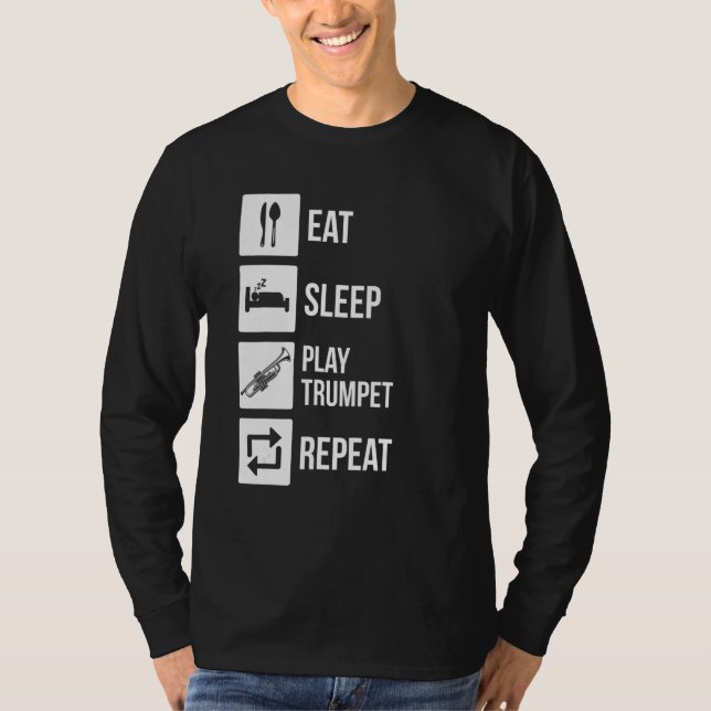 Camiseta Trumpeter Instrument Trumpet_1 (Anverso)