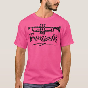 Camiseta Trumpeter, músico trompetista, trompeta