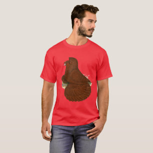 Camiseta Trumpeter Pigeon Red