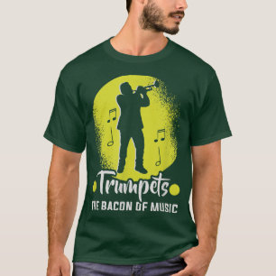 Camiseta Trumpets, el tocino de la música Trumpeter